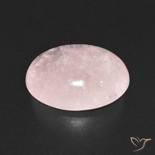 9,17 ctw natürlicher hellrosa Morganit, Oval, Transparent