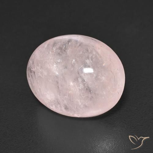 9,17 ctw natürlicher hellrosa Morganit, Oval, Transparent