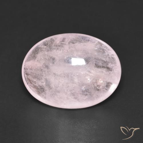 7.10ct Natürlicher Sehr helles Rosa Morganit, Oval, Transparent