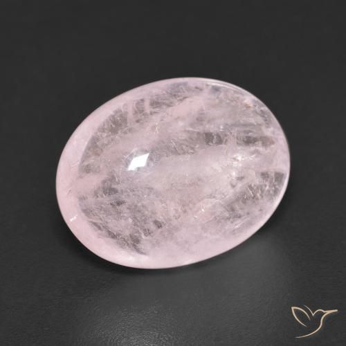 9,17 ctw natürlicher Sehr helles Rosa Morganit, Oval, Transparent