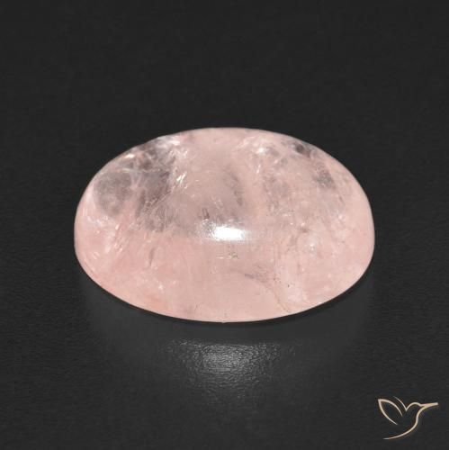 9,17 ctw natürlicher Korallenrosa Morganit, Oval, Transparent