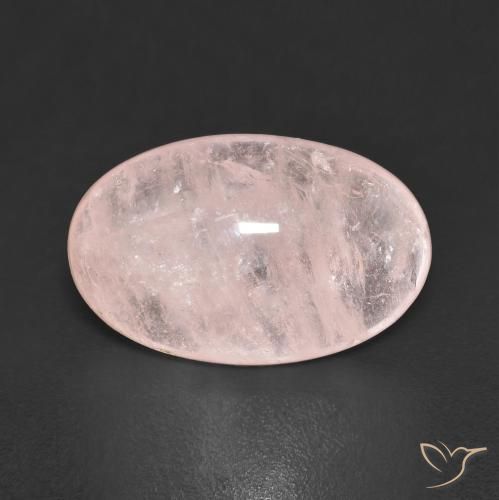 6.70ct Natürlicher Korallenrosa Morganit, Oval, Transparent