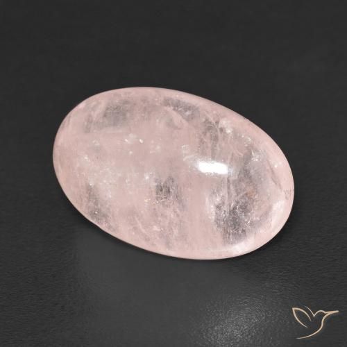 9,17 ctw natürlicher Korallenrosa Morganit, Oval, Transparent