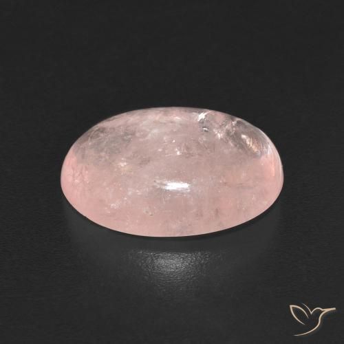 9,17 ctw natürlicher Korallenrosa Morganit, Oval, Transparent