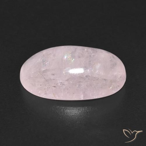 9,17 ctw natürlicher Sehr helles Rosa Morganit, Oval, Transparent