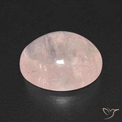 9,17 ctw natürlicher hellrosa Morganit, Oval, Transparent