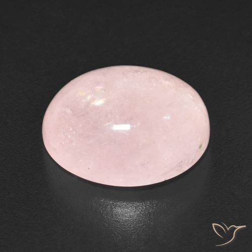 9,17 ctw natürlicher Mittelrosa Morganit, Oval, Lichtdurchlässig
