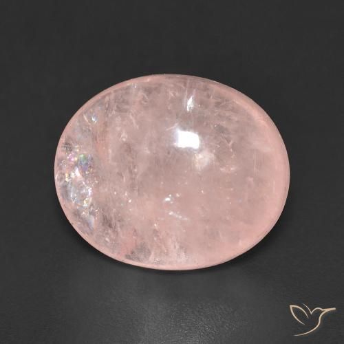 6.33ct Natürlicher Flamingorosa Morganit, Oval, Transparent