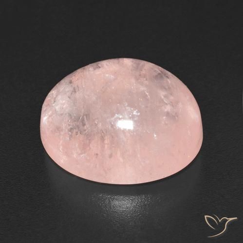9,17 ctw natürlicher Flamingorosa Morganit, Oval, Transparent
