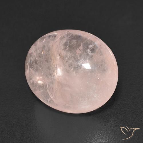 9,17 ctw natürlicher Mittelrosa Morganit, Oval, Transparent