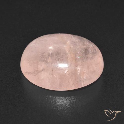 9,17 ctw natürlicher Mittelrosa Morganit, Oval, Transparent