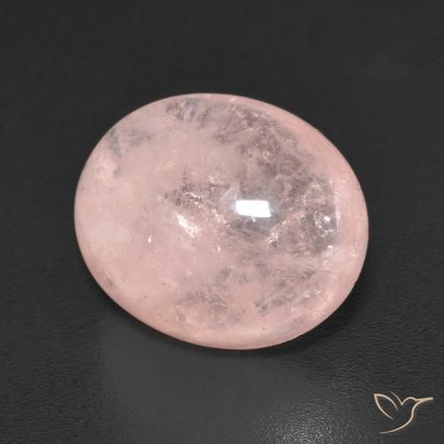 9,17 ctw natürlicher Mittelrosa Morganit, Oval, Transparent