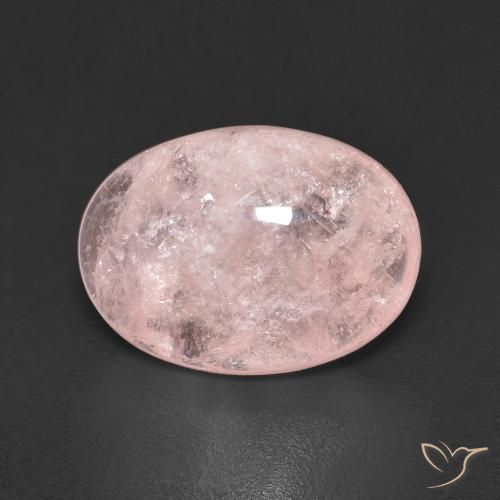 6.49ct Natürlicher Mittelrosa Morganit, Oval, Transparent