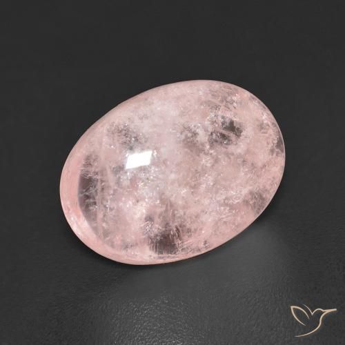 9,17 ctw natürlicher Mittelrosa Morganit, Oval, Transparent