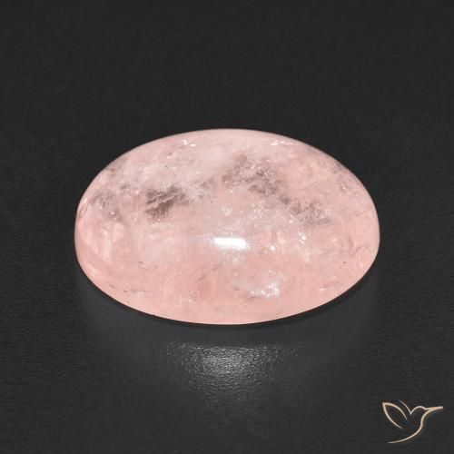 9,17 ctw natürlicher Mittelrosa Morganit, Oval, Transparent