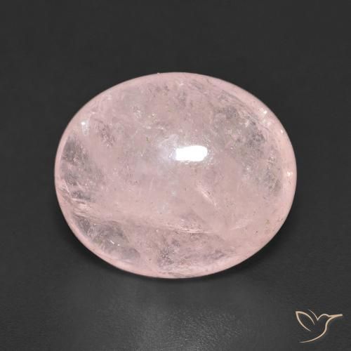 6.44ct Natürlicher Mittelrosa Morganit, Oval, Transparent