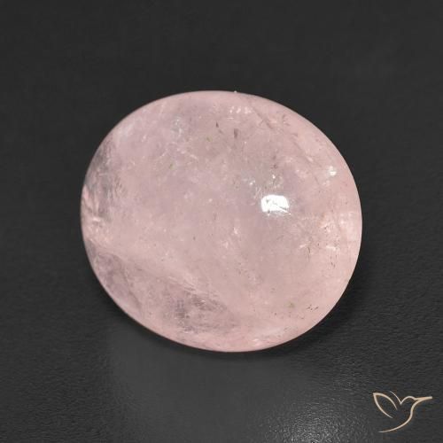 9,17 ctw natürlicher Mittelrosa Morganit, Oval, Transparent