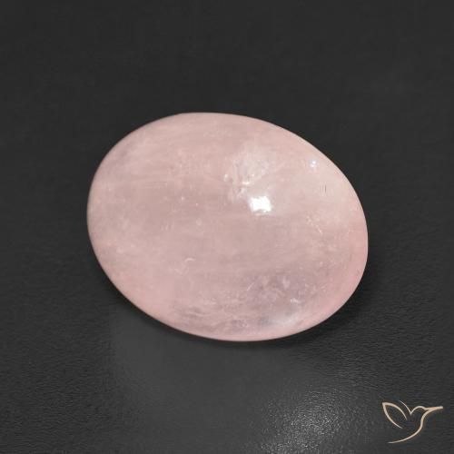 9,17 ctw natürlicher Mittelrosa Morganit, Oval, Lichtdurchlässig
