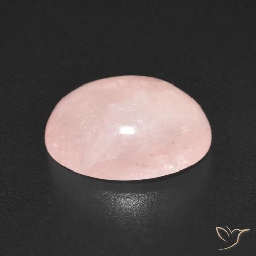 9,17 ctw natürlicher Mittelrosa Morganit, Oval, Lichtdurchlässig