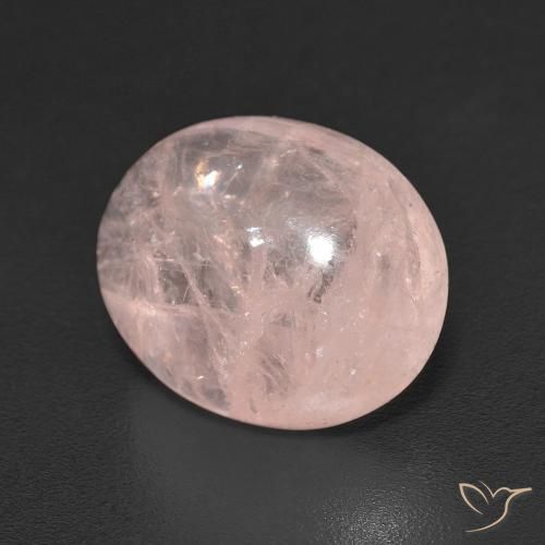9,17 ctw natürlicher Mittelrosa Morganit, Oval, Transparent