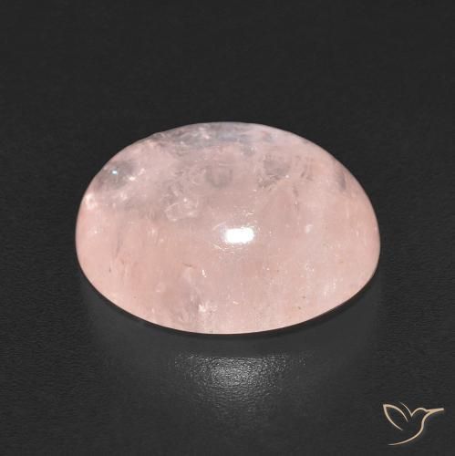 9,17 ctw natürlicher Mittelrosa Morganit, Oval, Transparent