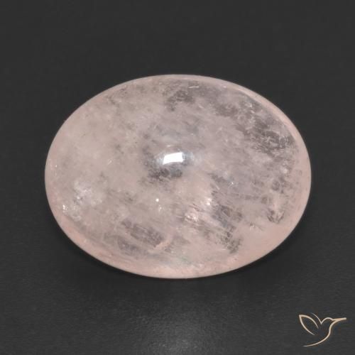 9.29ct Natürlicher Helles Korallenrosa Morganit, Oval, Transparent
