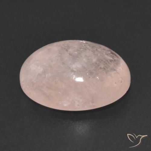 9,17 ctw natürlicher Helles Korallenrosa Morganit, Oval, Transparent