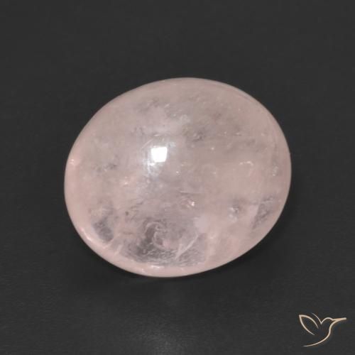 9,17 ctw natürlicher Korallenrosa Morganit, Oval, Transparent