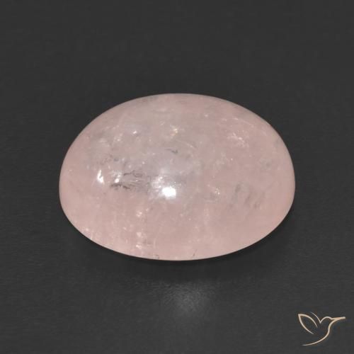 9,17 ctw natürlicher Korallenrosa Morganit, Oval, Transparent