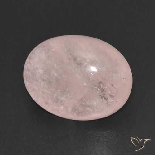 8.30ct Natürlicher hellrosa Morganit, Oval, Lichtdurchlässig