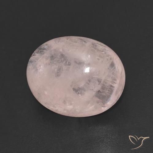 9,17 ctw natürlicher Helles Korallenrosa Morganit, Oval, Transparent