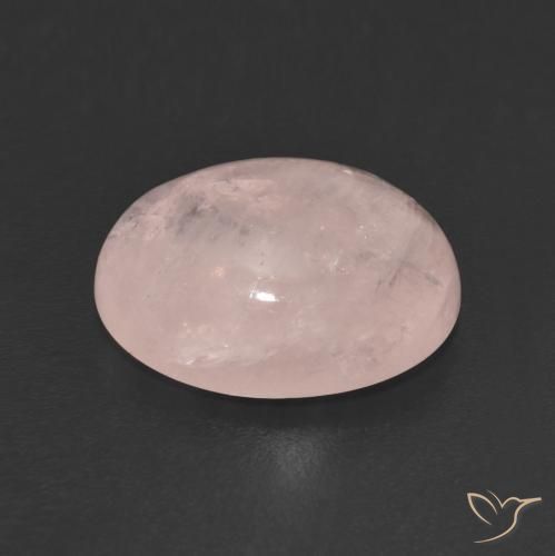 9,17 ctw natürlicher Helles Korallenrosa Morganit, Oval, Transparent