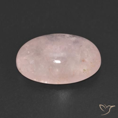 9,17 ctw natürlicher hellrosa Morganit, Oval, Transparent