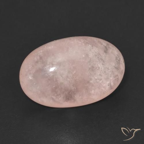7.67ct Natürlicher Flamingorosa Morganit, Oval, Lichtdurchlässig