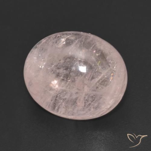 9,17 ctw natürlicher hellrosa Morganit, Oval, Transparent