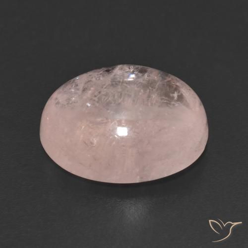 9,17 ctw natürlicher hellrosa Morganit, Oval, Transparent