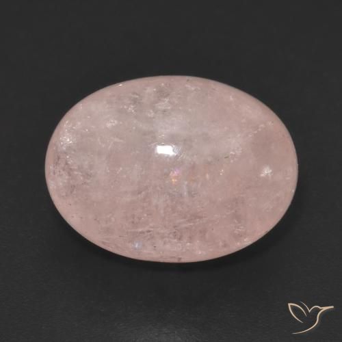 9,17 ctw natürlicher hellrosa Morganit, Oval, Lichtdurchlässig