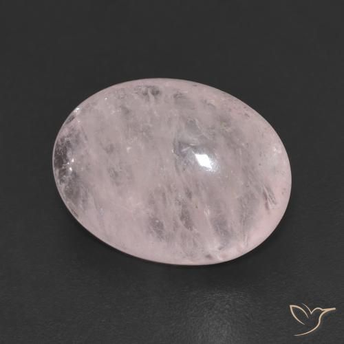 9,17 ctw natürlicher Helles Korallenrosa Morganit, Oval, Transparent