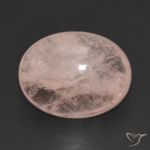 4.86ct Natürlicher Mittelrosa Morganit, Oval, Transparent