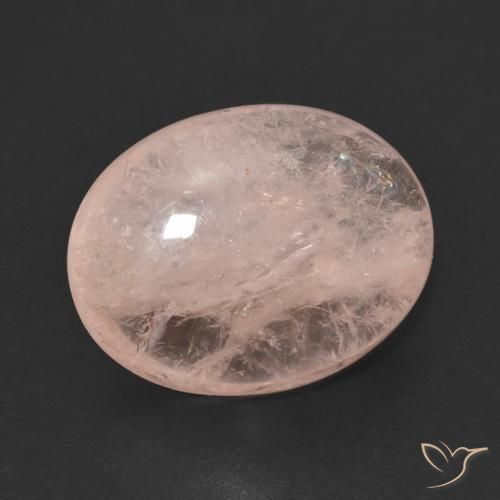 9,17 ctw natürlicher Mittelrosa Morganit, Oval, Transparent