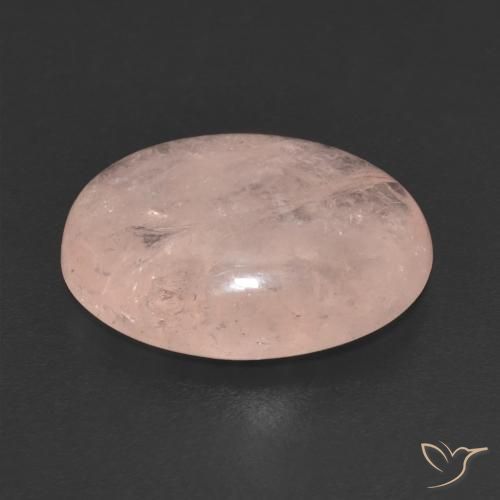 9,17 ctw natürlicher Mittelrosa Morganit, Oval, Transparent