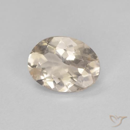9,17 ctw natürlicher hellgolden Morganit, Oval, VS
