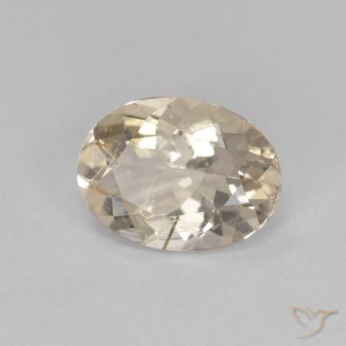 9,17 ctw natürlicher hellgolden Morganit, Oval, VS