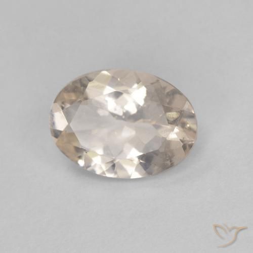 9,17 ctw natürlicher hellgolden Morganit, Oval, VS