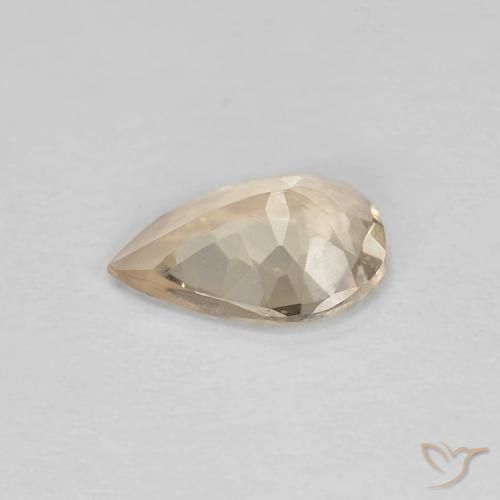 9,17 ctw natürlicher hellgolden Morganit, Birnenform, VS