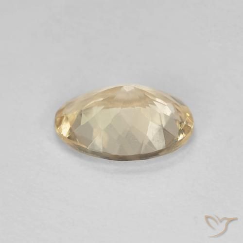 9,17 ctw natürlicher hellgolden Morganit, Oval, VVS