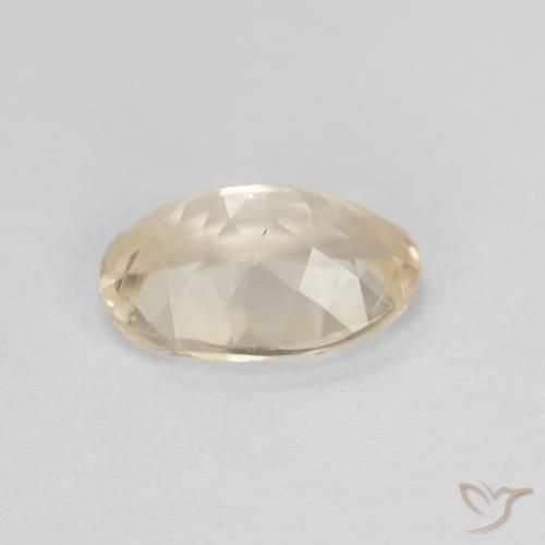 9,17 ctw natürlicher hellgolden Morganit, Oval, VVS-VS