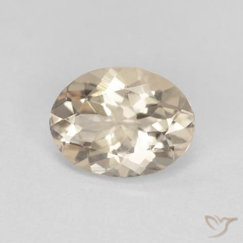 9,17 ctw natürlicher hellgolden Morganit, Oval, VS