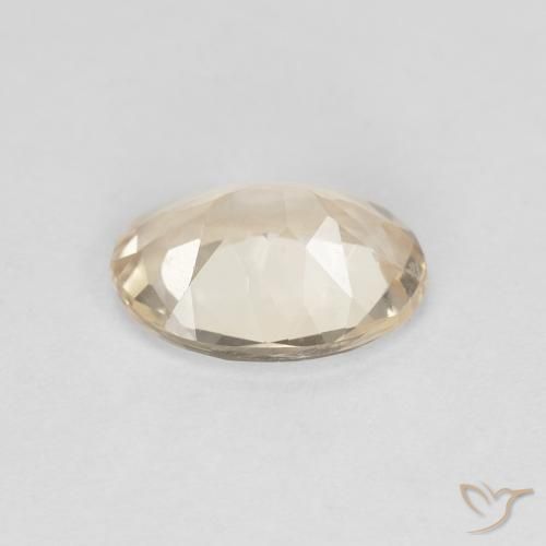 9,17 ctw natürlicher hellgolden Morganit, Oval, VVS-VS