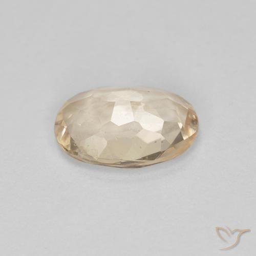9,17 ctw natürlicher hellgolden Morganit, Oval, VS
